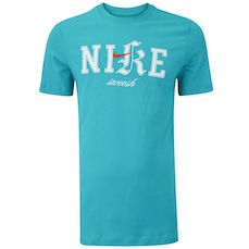 Camiseta Masculina Nike Manga Curta Sportswear Original Cut Hyper Design