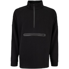 Blusão Masculino Oxer Half-Zipper Bolso Seguro