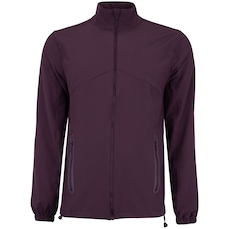 Jaqueta Masculina Oxer Recortes Bolso com Zíper