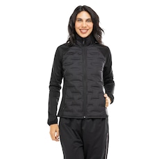Jaqueta Feminina Puffer Bolso Seguro Oxer