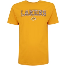 Camiseta do Los Angeles Lakers NBA Masculina Cubic N0147