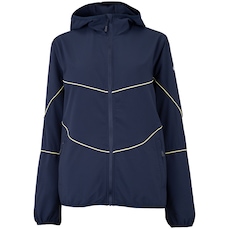 Jaqueta Feminina Pinstripe Plana Bolso Seguro ASICS
