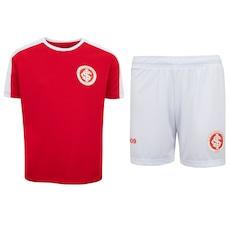 Kit de Uniforme do Internacional Colorado Infantil Camiseta + Calção