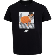 Camiseta Juvenil Nike Manga Curta Sportswear Adapt Boo