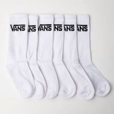Kit de Meias Cano Alto Vans Classic Crew com 3 Pares