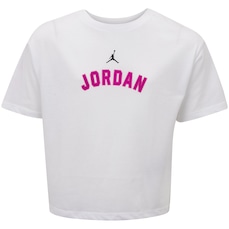 Camiseta Infantil Nike Manga Curta Jordan Y2k