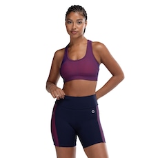 Top Fitness com Bojo Removível Vestem Média Sustentação Rebeca Adulto