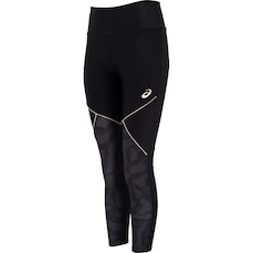 Calça ASICS Legging Estampa Kumadori Recortes Feminina