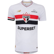 Camisa do São Paulo I 25 Jogador New Balance Masculina