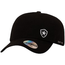 Boné Aba Curva do Botafogo Supercap Tinturado com Aplicação Snapback Adulto