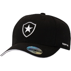 Boné Aba Curva do Botafogo Supercap Bordado Strapback Adulto