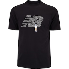 Camiseta New Balance Chalk Board Logo Masculina