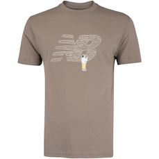 Camiseta New Balance Chalk Board Logo Masculina