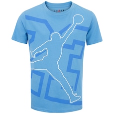 Camiseta Infantil Nike Manga Curta Jordan Jumpman Shin
