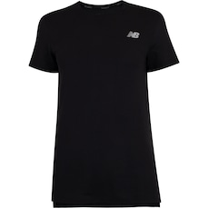 Camiseta Feminina New Balance Manga Curta Sport Essentials