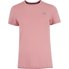 Camiseta Feminina New Balance Manga Curta Sport Essentials