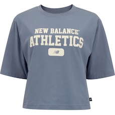 Blusa Cropped Feminina New Balance Heritage