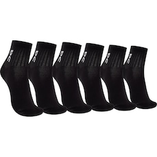 Kit de Meias On Running Cano Médio Logo Sock Mid Adulto 3 pares