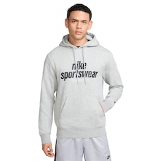Blusão Masculino Nike com Capuz Sportswear Club GFX