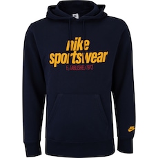 Blusão Masculino Nike com Capuz Sportswear Club GFX