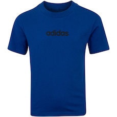 Camiseta Infantil adidas Logo Linear