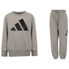 Conjunto de Agasalho adidas Infantil Essentials Big Logo