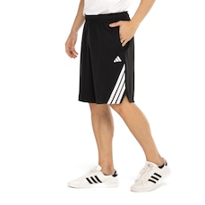 Bermuda Masculina adidas Basquete Legends 3 Listras