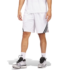 Bermuda Masculina adidas Basquete Legends 3 Listras