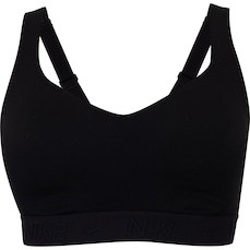 Top Fitness com Bojo Nike Alta Sustentação Dri-fit Indy Adulto