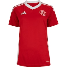 Camisa do Internacional I 25 adidas Feminina Torcedora