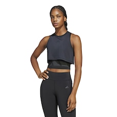 Blusa Cropped Feminina adidas Regata Cool Hiit