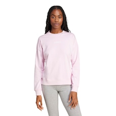Blusa de Moletom Feminina adidas Logo Linear