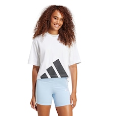 Blusa Cropped Feminina adidas Big Logo