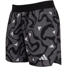 Short Feminino adidas Run It Brand Love