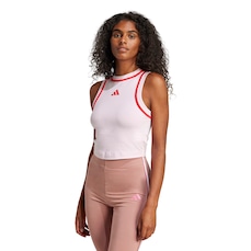 Blusa Regata Cropped Feminina adidas Color Pop