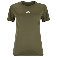 Camiseta Feminina adidas Manga Curta Treino Básica