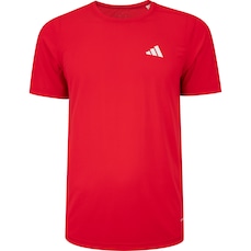 Camiseta Masculina adidas Manga Curta Own The Run 3 Listras
