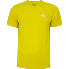 Camiseta Masculina adidas Manga Curta Own The Run 3 Listras