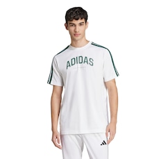 Camiseta Masculina adidas Manga Curta Gráfica 3 Listras