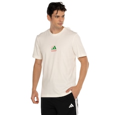 Camiseta Masculina adidas Manga Curta Gráfica Pizza