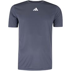 Camiseta Masculina adidas Manga Curta Treino Básica