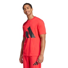 Camiseta Masculina adidas Manga Curta Big Logo