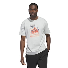 Camiseta Masculina adidas Manga Curta Gráfica