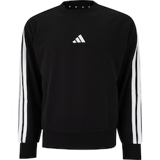 Blusa de Moletom Masculina adidas Essentials 3 Listras
