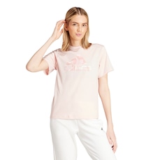 Camiseta Feminina adidas Manga Curta Graphic Camo