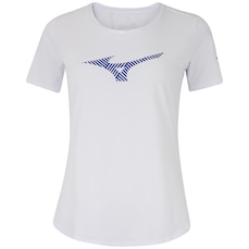 Camiseta Feminina Mizuno Manga Curta Focus Stamp