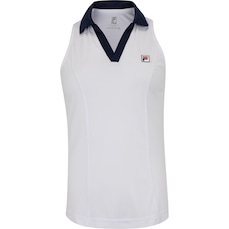 Camiseta Feminina Fila Regata Polo Tennis Basic