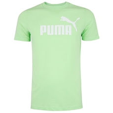 Camiseta Masculina Puma Manga Curta Essentials Logo Tee