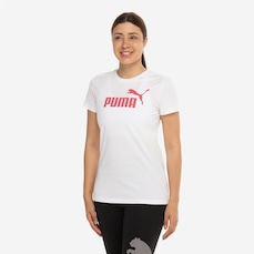 Camiseta Feminina Puma Manga Curta Essentials NO 1 Logo Tee S