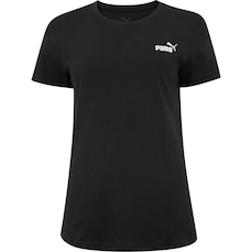 Camiseta Feminina Puma Manga Curta Essentials Small NO 1 Logo Tee